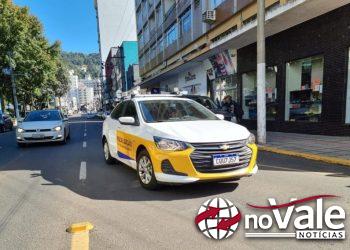 Estacionamento Rotativo de Joaçaba conta com veículo de fiscalização