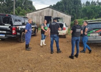 Polícia Civil e CIDASC identificam irregularidades sanitárias em rebanho e interditam propriedades em Ouro