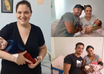 Davi Lucas é o primeiro bebê nascido em 2024 em Capinzal