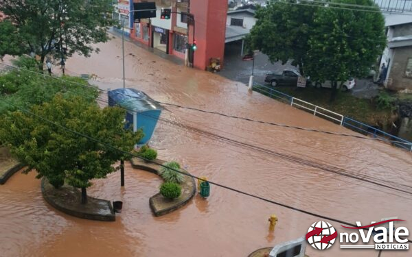 Maior volume de chuva de SC é registrado em Capinzal e Ouro nas últimas horas