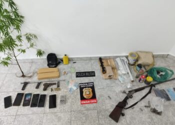 Operação conjunta entre Polícias Militar e Civil resulta em apreensão e cumprimento de mandados no Planalto Serrano