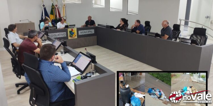 Vereadores convocam secretário de infraestrutura para esclarecimentos e exigem ações imediatas em meio ao caos da coleta de lixo em Capinzal