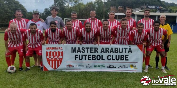 Master Arabutã FC vence partida contra a Associação Rio Peixense