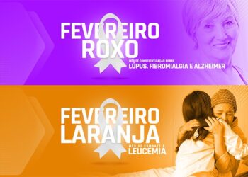 Campanha do Fevereiro Laranja e Roxo tem o apoio da Secretaria da Saúde de Ouro