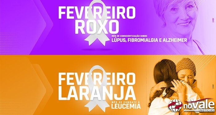 Campanha do Fevereiro Laranja e Roxo tem o apoio da Secretaria da Saúde de Ouro