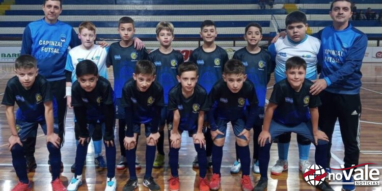 Capinzal Futsal/FME confirma participação no Estadual LCF na categoria Sub-12