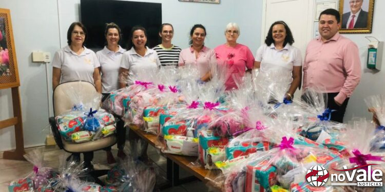 ABAG viabiliza distribuição de kits de bebês para mães carentes em Capinzal
