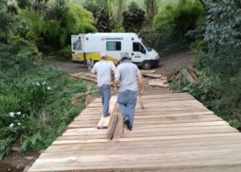 Revitalizada ponte da Linha Canhada Funda