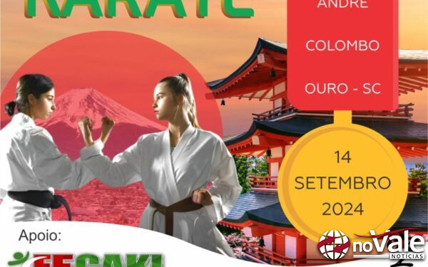 Final do Estadual de Karatê ocorre em setembro em Ouro