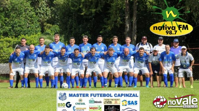 Master Capinzal goleia no Estádio da Baixada Rubra