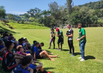 Mais de 70 atletas participaram da seletiva do Concórdia Atlético Clube em parceria com o EC Beija-Flor