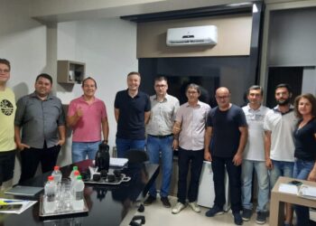 Deputado Estadual Napoleão Bernardes (PSD) visita Capinzal a convite do vereador Rafael Tonial