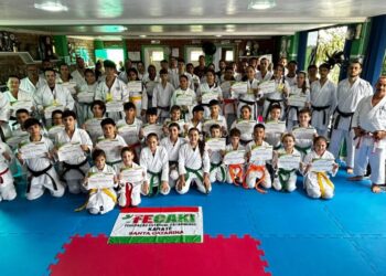 1º Curso Técnico de Karatê é realizado em Capinzal