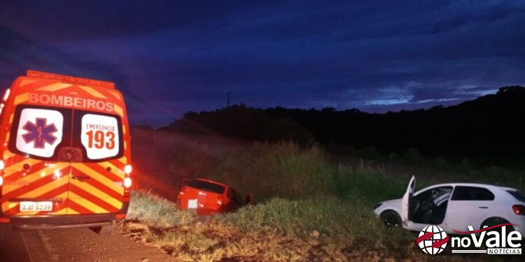 Acidente de trânsito na BR-282 deixa criança de 4 anos ferida