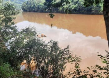 Mulher de 18 anos desaparece nas águas do Rio do Peixe no interior de Capinzal