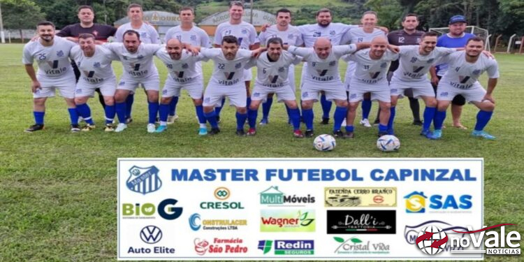 Master Capinzal vence partida no Estádio da Baixada Rubra