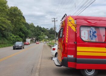 Ciclista morre em acidente de trânsito na SC-355