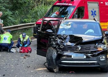 Motociclista vítima de grave acidente em Joaçaba morre após mais de 30 dias internado