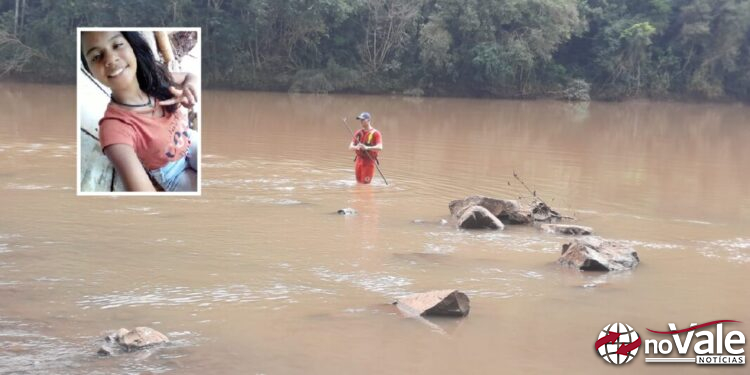 Corpo de Bombeiros retomam buscas por jovem desaparecida nas águas do Rio do Peixe na tarde deste domingo (17)
