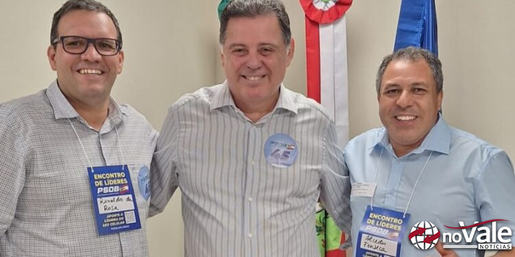 Representante do PSDB Capinzal participa de encontro de líderes do partido em Florianópolis