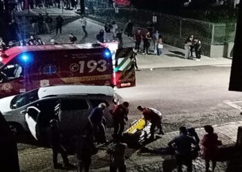 Motorista é baleado próximo à universidade e morre no hospital