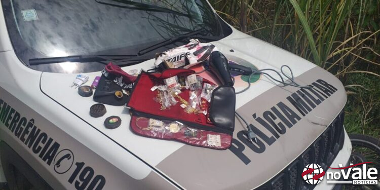 Polícia Militar prende suspeito e recupera pertences após roubo em padaria de Joaçaba