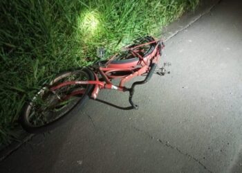 Idoso fica gravemente ferido ao ser atropelado na BR-282
