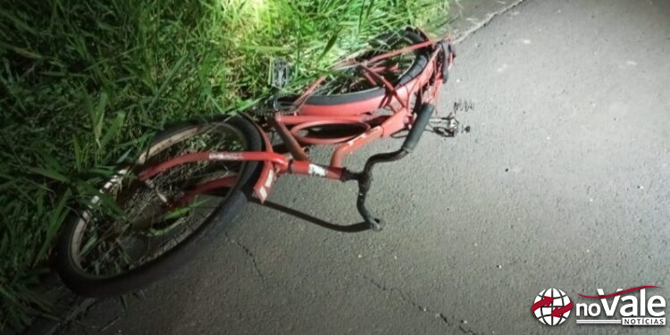 Idoso fica gravemente ferido ao ser atropelado na BR-282