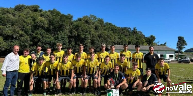 Ouro conquista o segundo lugar na Etapa Microrregional dos Joguinhos Abertos de Santa Catarina