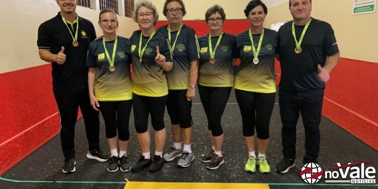 Bocha feminina de Ouro disputará os Jogos Abertos da Terceira Idade (JASTI)