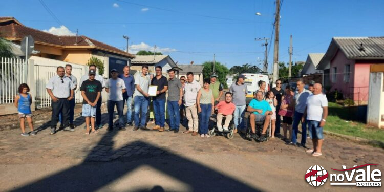 Autorizada pela Prefeitura de Ouro a pavimentação de todas as ruas do bairro Kleinubing e mais três ruas próximas ao centro