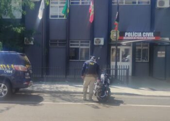 Motocicleta roubada há quatro dias é recuperada em Herval D’Oeste
