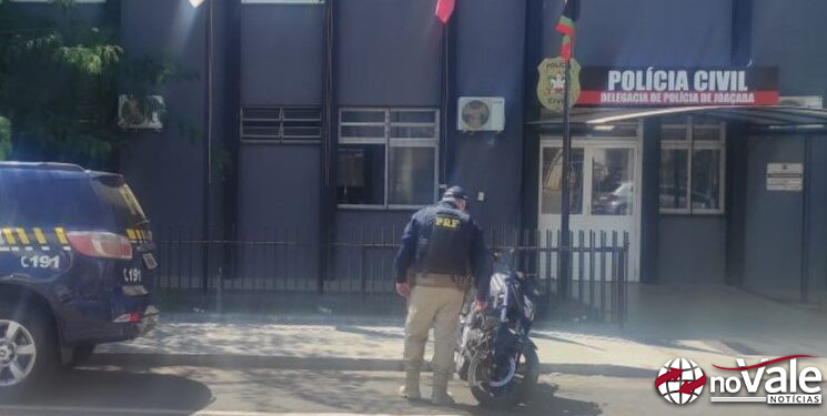 Motocicleta roubada há quatro dias é recuperada em Herval D’Oeste