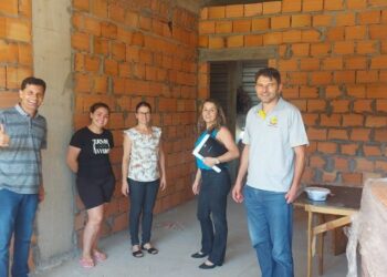 Obras de reforma e ampliação da Escola Municipal Felisberto Vilarino Dutra seguem em ritmo acelerado