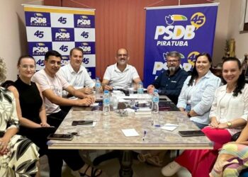Executiva do PSDB de Piratuba apresenta planejamento estratégico para a eleição deste ano