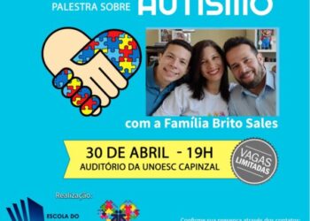 Escola do Legislativo e AMA promovem nesta terça-feira (30) evento sobre Autismo em Capinzal