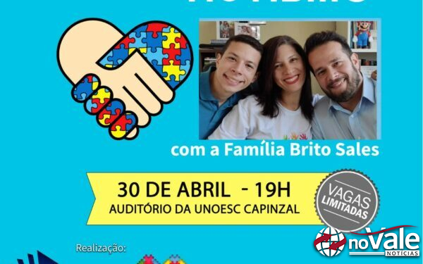 Escola do Legislativo e AMA promovem nesta terça-feira (30) evento sobre Autismo em Capinzal