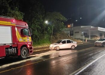 Acidente de trânsito deixa condutores feridos em Videira
