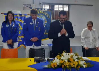 Lions Clube Capinzal e Ouro recebe visita do Governador Distrital LD8