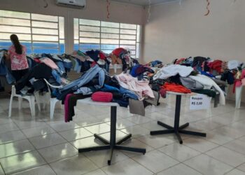 Brechó do Abrigo Cia Lar atinge expectativas em Zortéa
