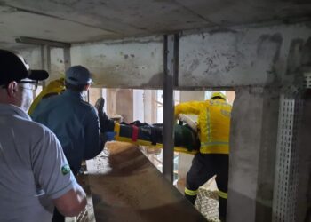 Homem fica ferido após sofrer queda de altura em Zortéa