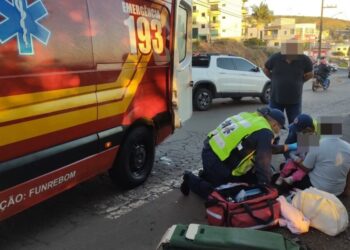 Mãe e filha são atropeladas no Acesso Cidade Alta em Capinzal