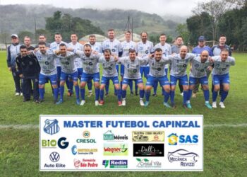 Master Futebol Capinzal vence Fraiburgo no Estádio da Baixada Rubra
