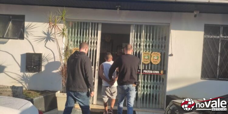 Polícia prende homem por roubo e disparo de arma de fogo em Capinzal