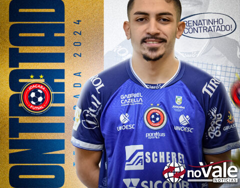 Joaçaba Futsal contrata o ala Renatinho, campeão catarinense da Primeira Divisão em 2023