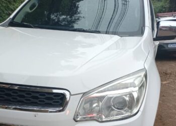 PM recupera em Herval d´Oeste caminhonete furtada em Vargem Bonita