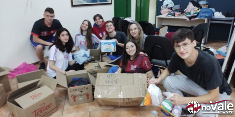 Escola Mater Dolorum realiza campanha de arrecadação de donativos para atingidos pelas chuvas no RS