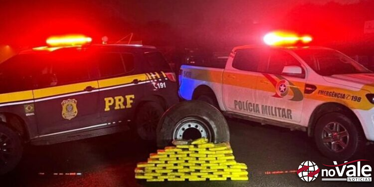 No oeste catarinense, PRF e Polícia Militar Rodoviária de Santa Catarina encontram 51 kg de cocaína e crack em carreta com donativos para o Rio Grande do Sul