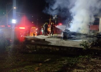 Dois incêndios na mesma residência são atendidos em poucos dias em Fraiburgo pelo Corpo de Bombeiros
