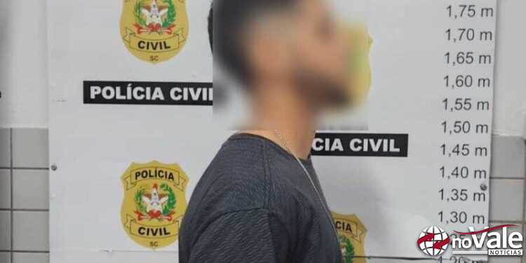 Suspeito de tráfico de drogas é preso pela Polícia Civil em Joaçaba